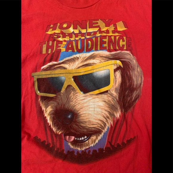 VTG Rare 90’s Honey I shrunk the kids movie tee. “Honey I Shrunk the Audience”. - Picture 3 of 5